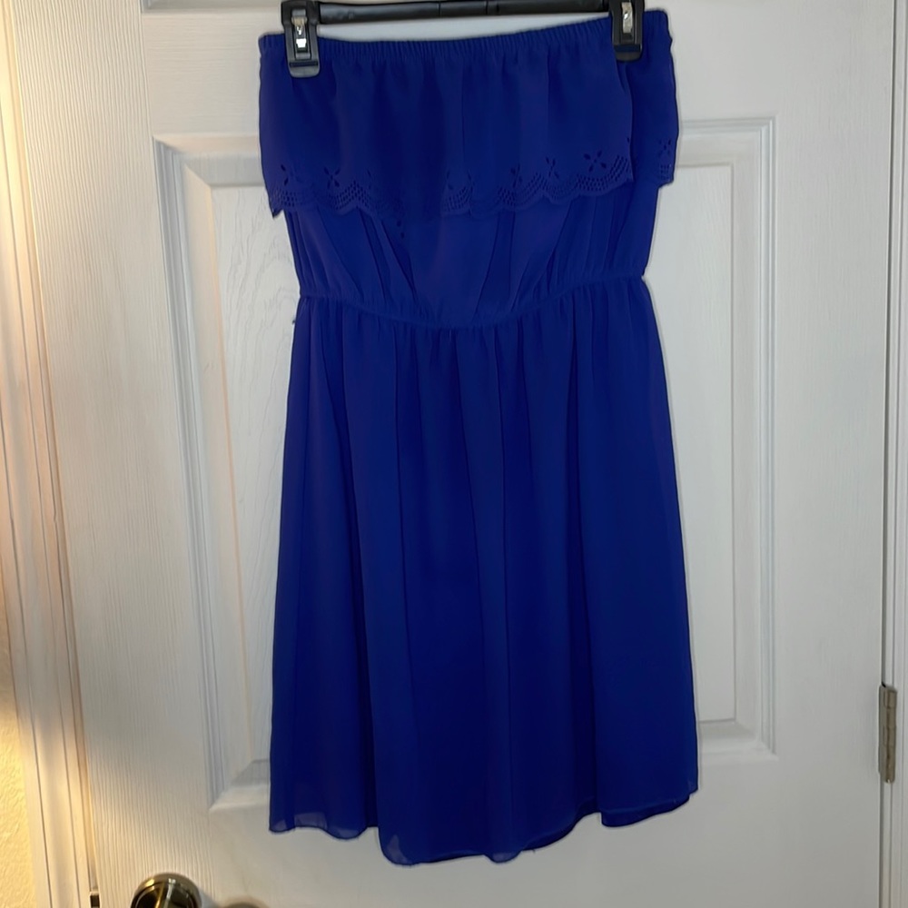 Strapless dress